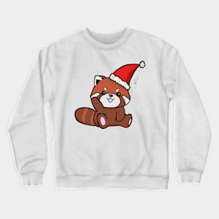 Red Panda Christmas Crewneck Sweatshirt